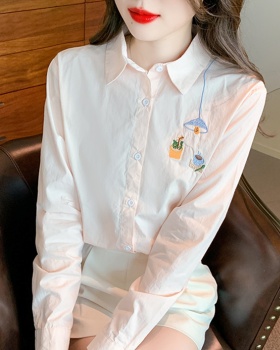 Embroidery show young niche tops temperament unique shirt