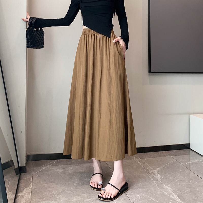 Lazy spring and summer Korean style big skirt skirt