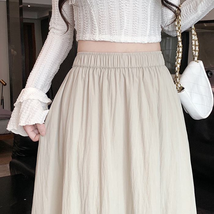 Lazy spring and summer Korean style big skirt skirt