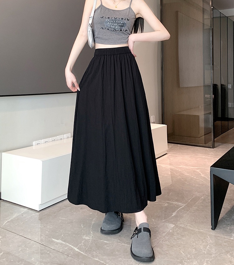 Lazy spring and summer Korean style big skirt skirt