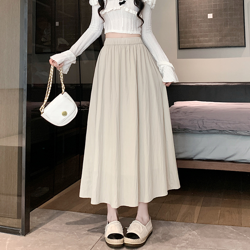 Lazy spring and summer Korean style big skirt skirt