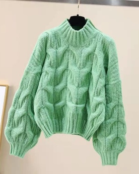 Lantern sleeve Korean style autumn and winter sweater