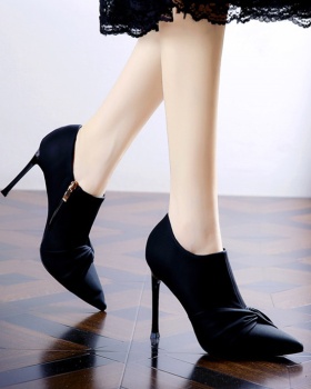 Banquet shoes high-heeled ankle boots for women