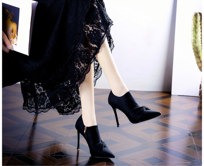 Banquet shoes high-heeled ankle boots for women