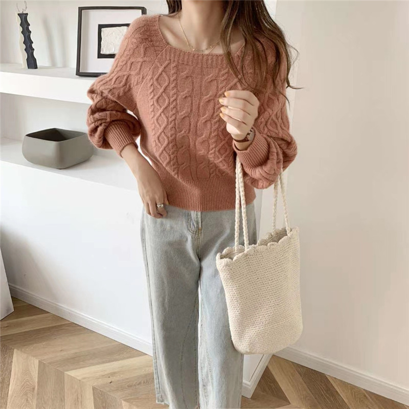 Autumn and winter wears outside sweater for women