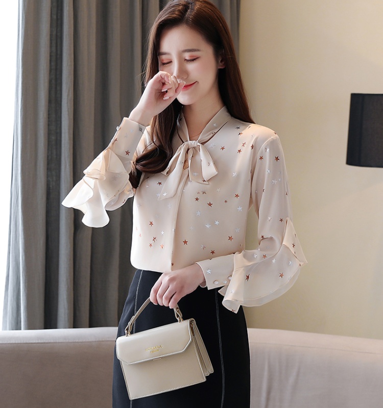 Frenum small shirt chiffon shirt for women