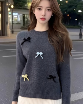 Stereoscopic loose tops autumn and winter sweater