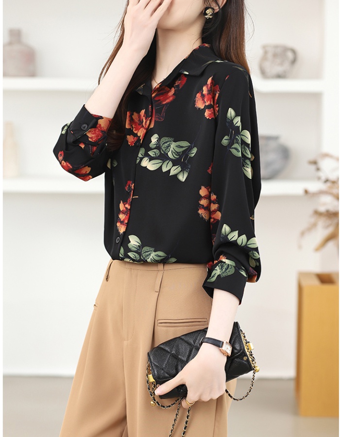 Fashion Korean style shirt chiffon tops for women