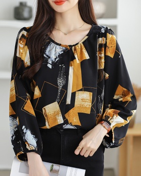 Korean style chiffon shirt Japanese style shirt for women