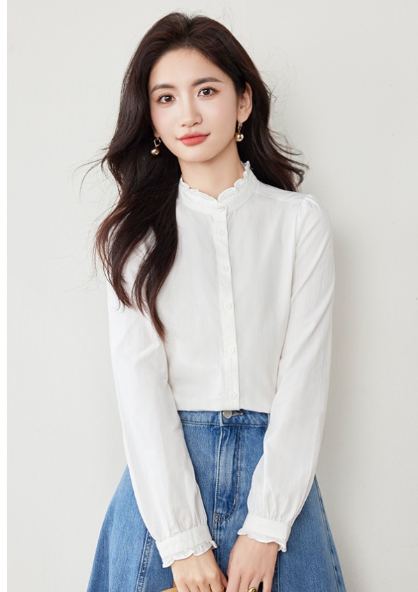 All-match Casual tops fashion shirt for women