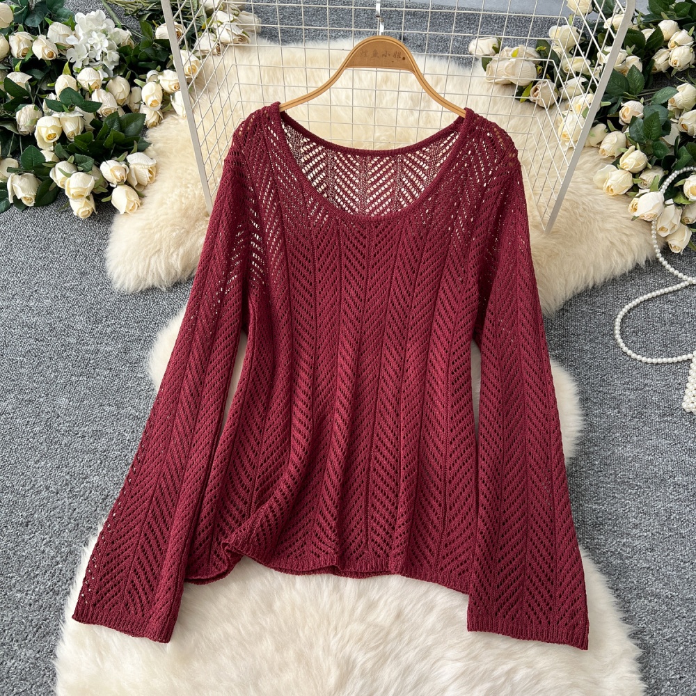 Knitted sling vest show young tops 3pcs set for women