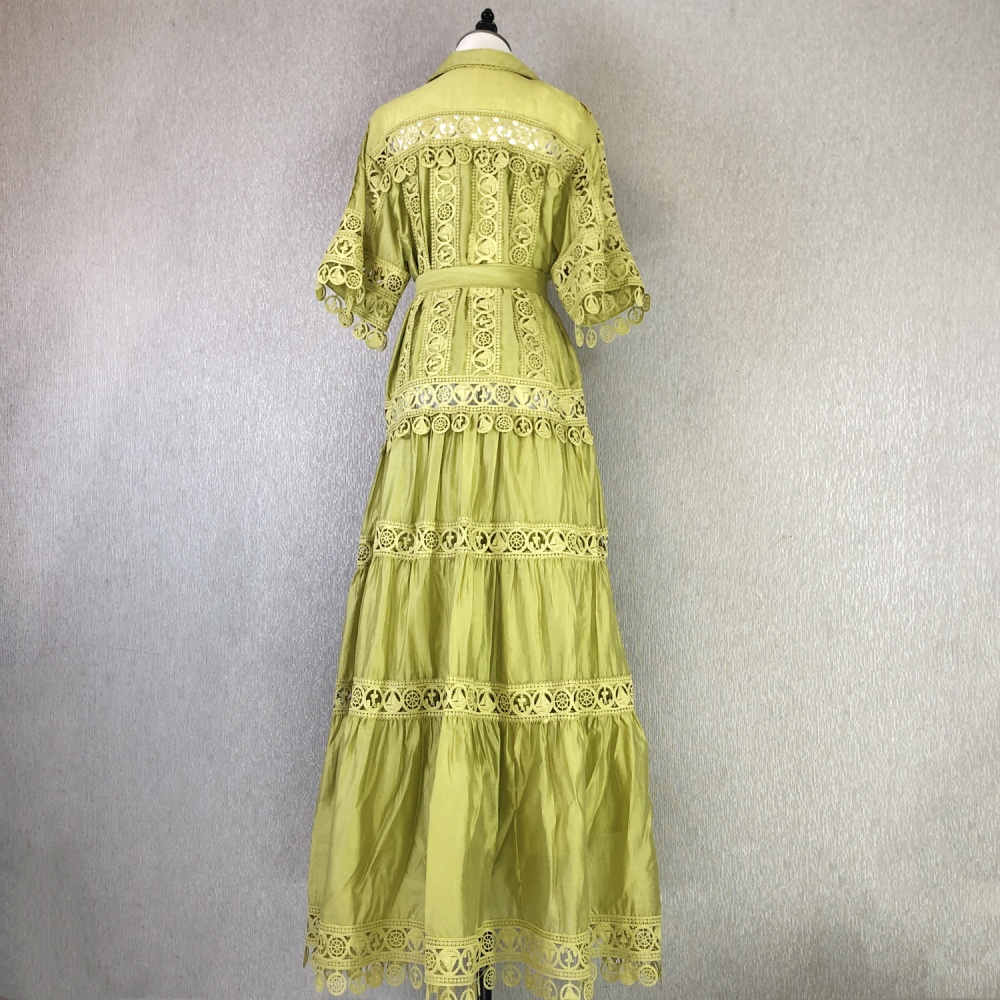 Retro court style dress France style long dress