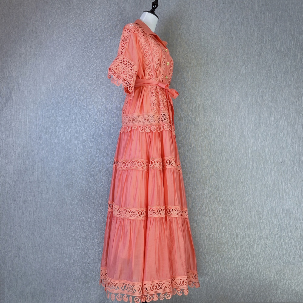 Retro court style dress France style long dress