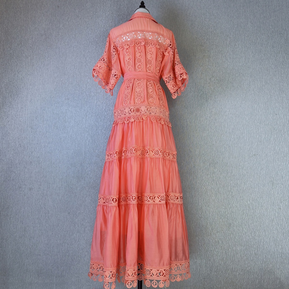 Retro court style dress France style long dress