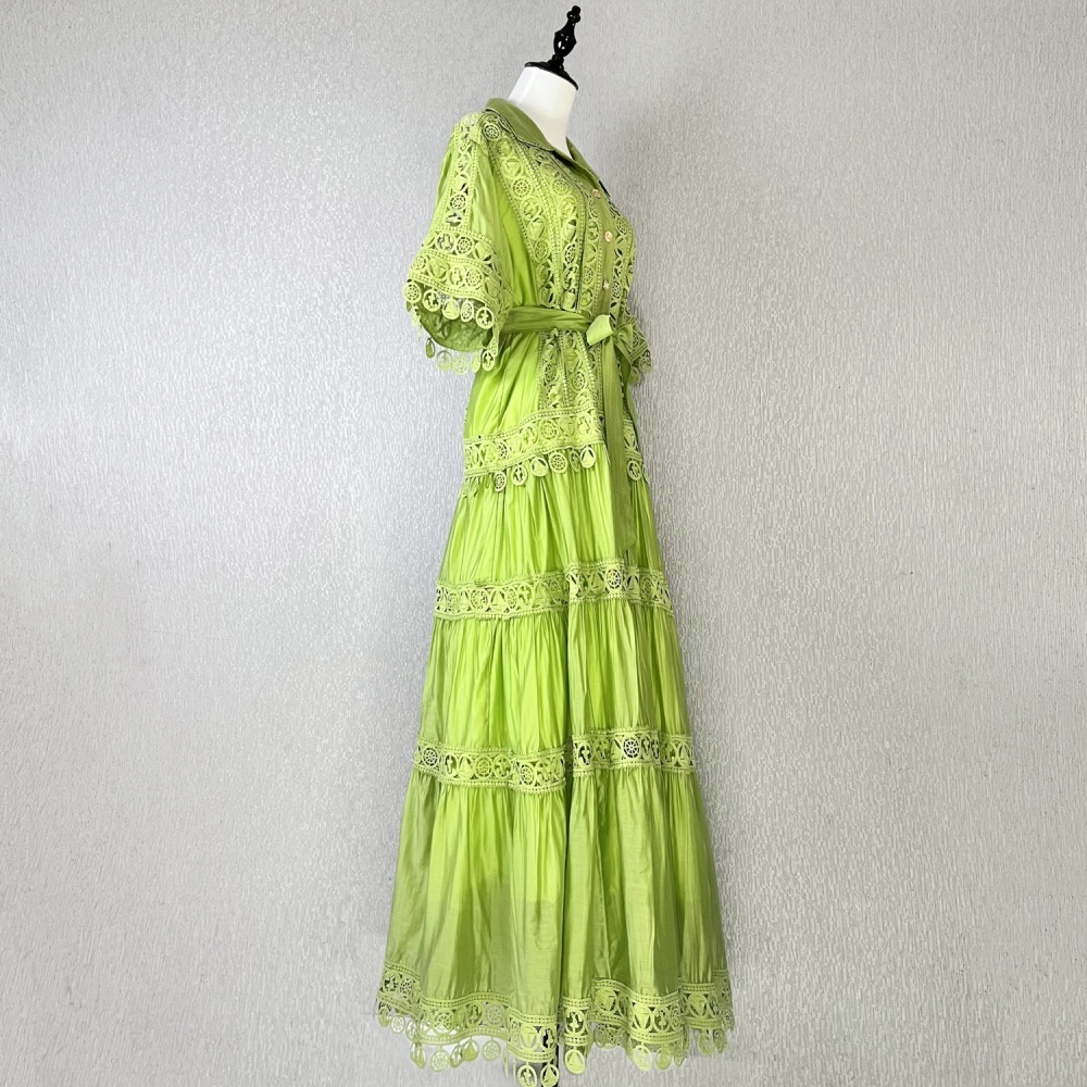 Retro court style dress France style long dress