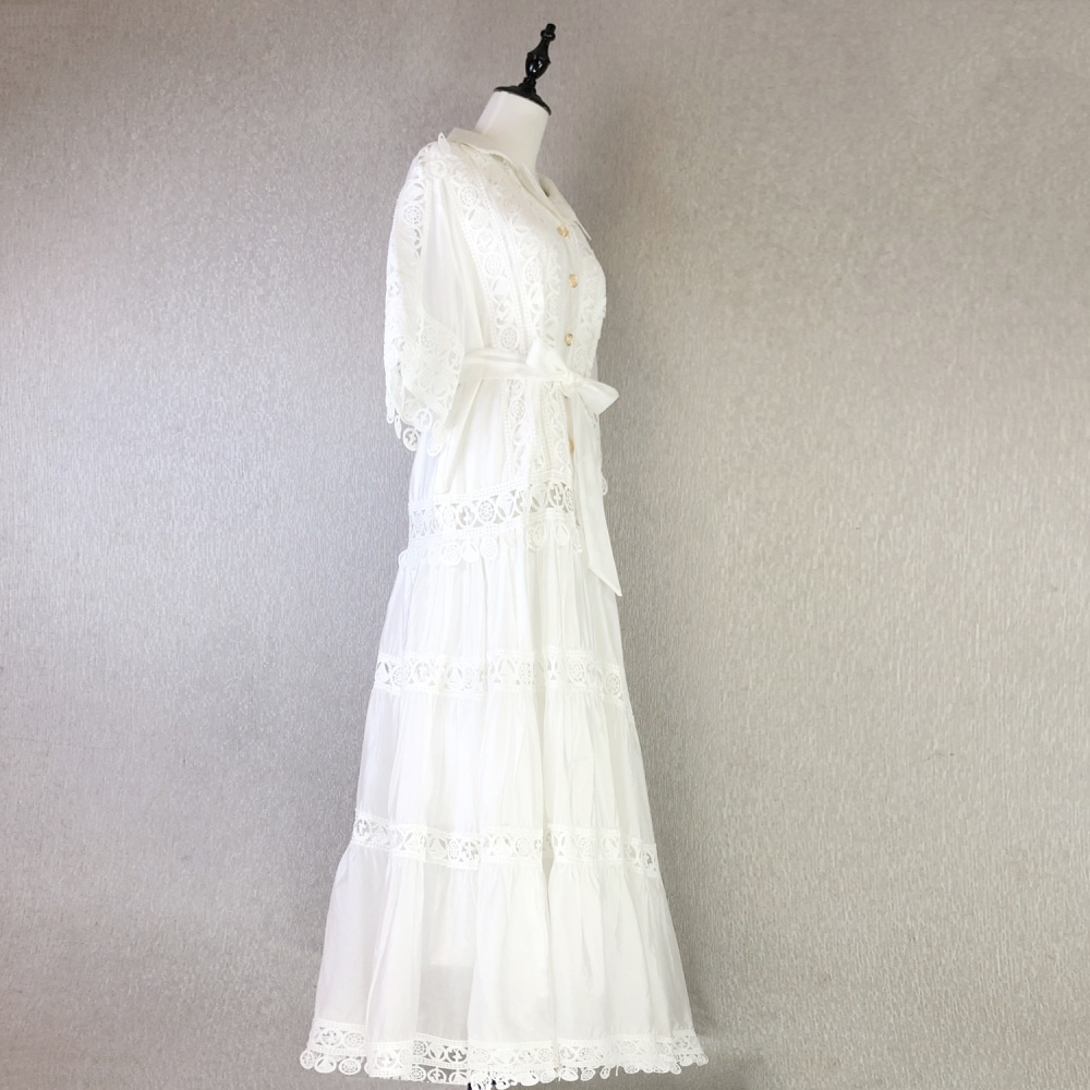 Retro court style dress France style long dress