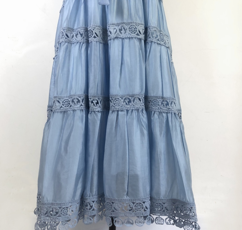 Retro court style dress France style long dress