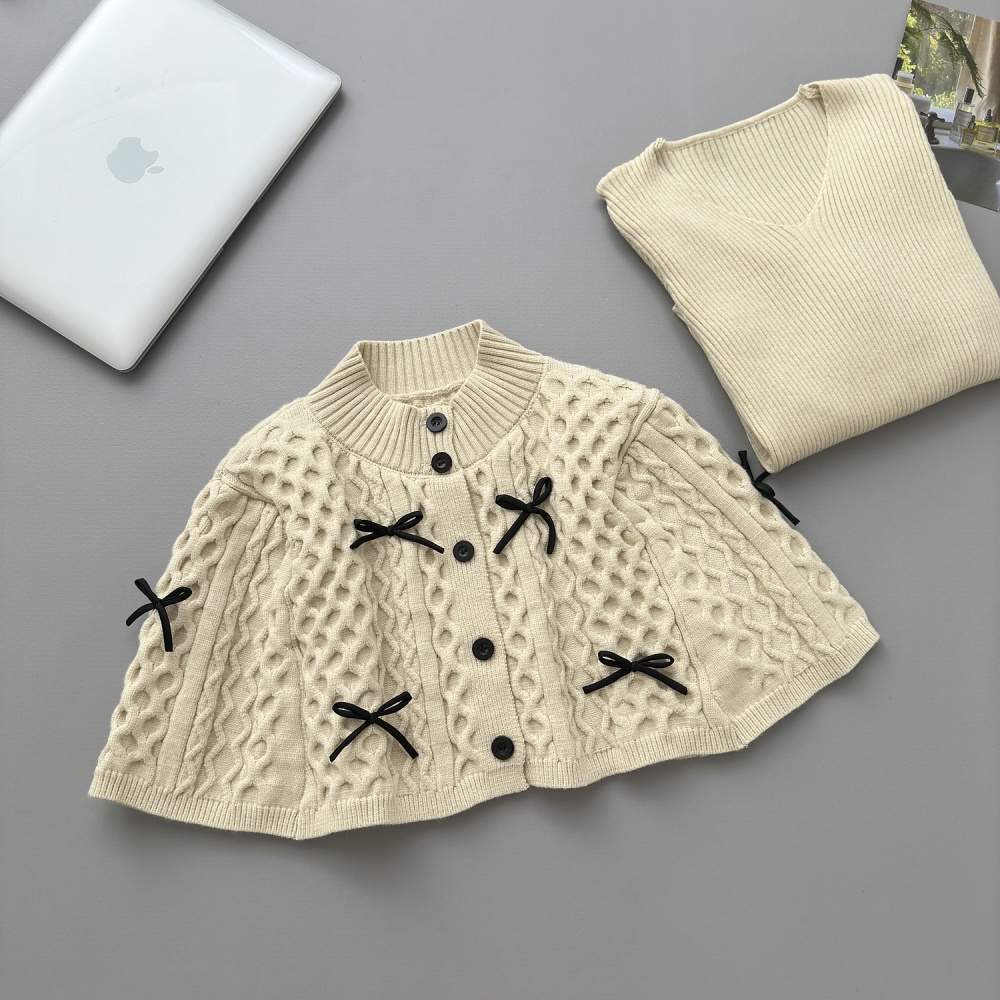 Lazy tops autumn and winter sweater 2pcs set for women