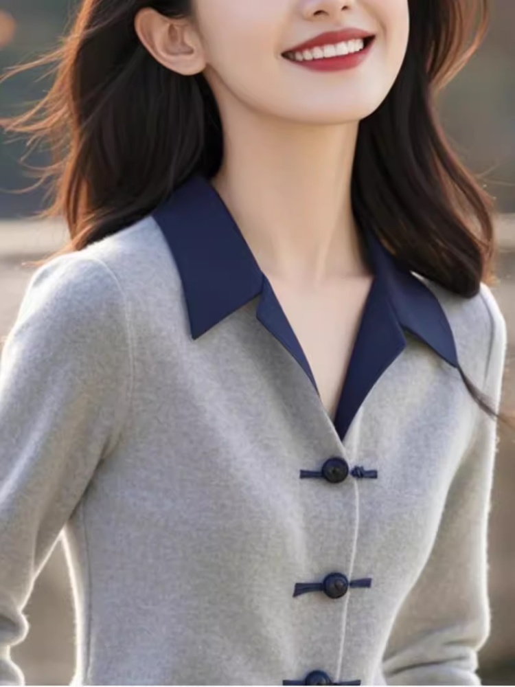 Autumn and winter fashion tops Chinese style cardigan