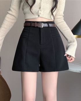 Wide leg boots pants winter shorts for women