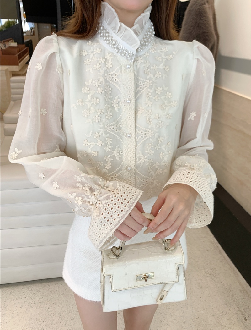 Fashion spring tops Chinese style shirt