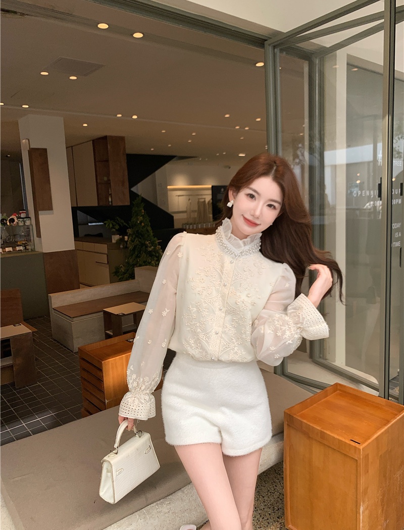 Fashion spring tops Chinese style shirt