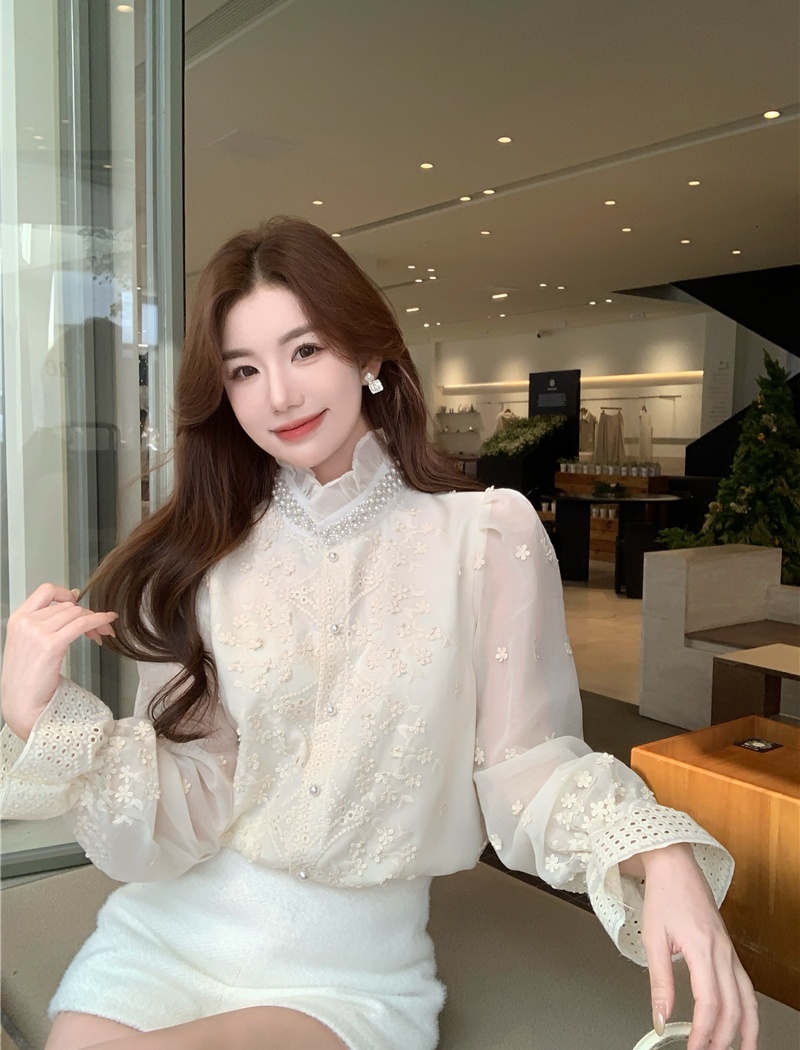 Fashion spring tops Chinese style shirt