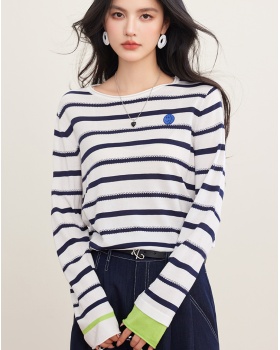 Loose casual sweater lazy slim T-shirt for women