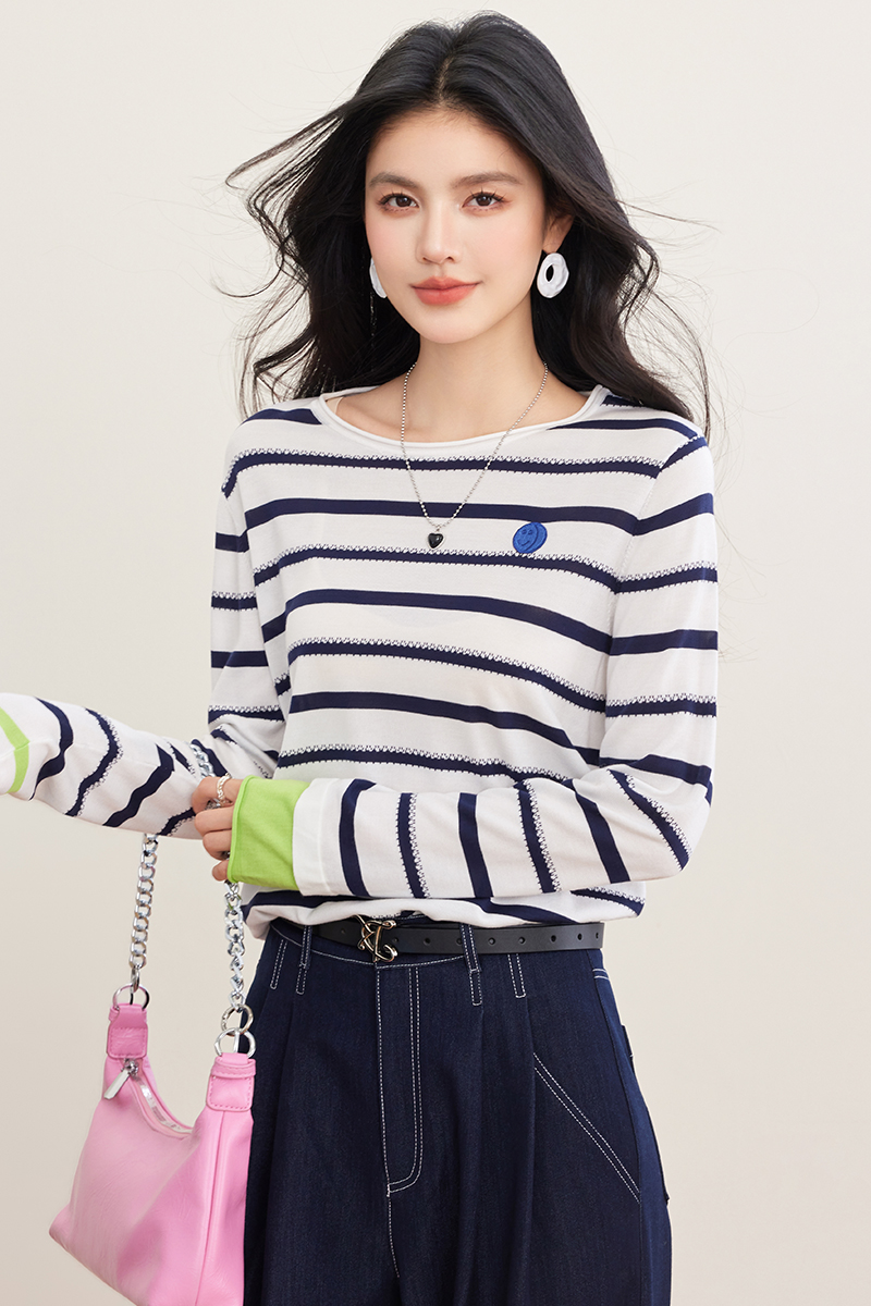 Loose casual sweater lazy slim T-shirt for women