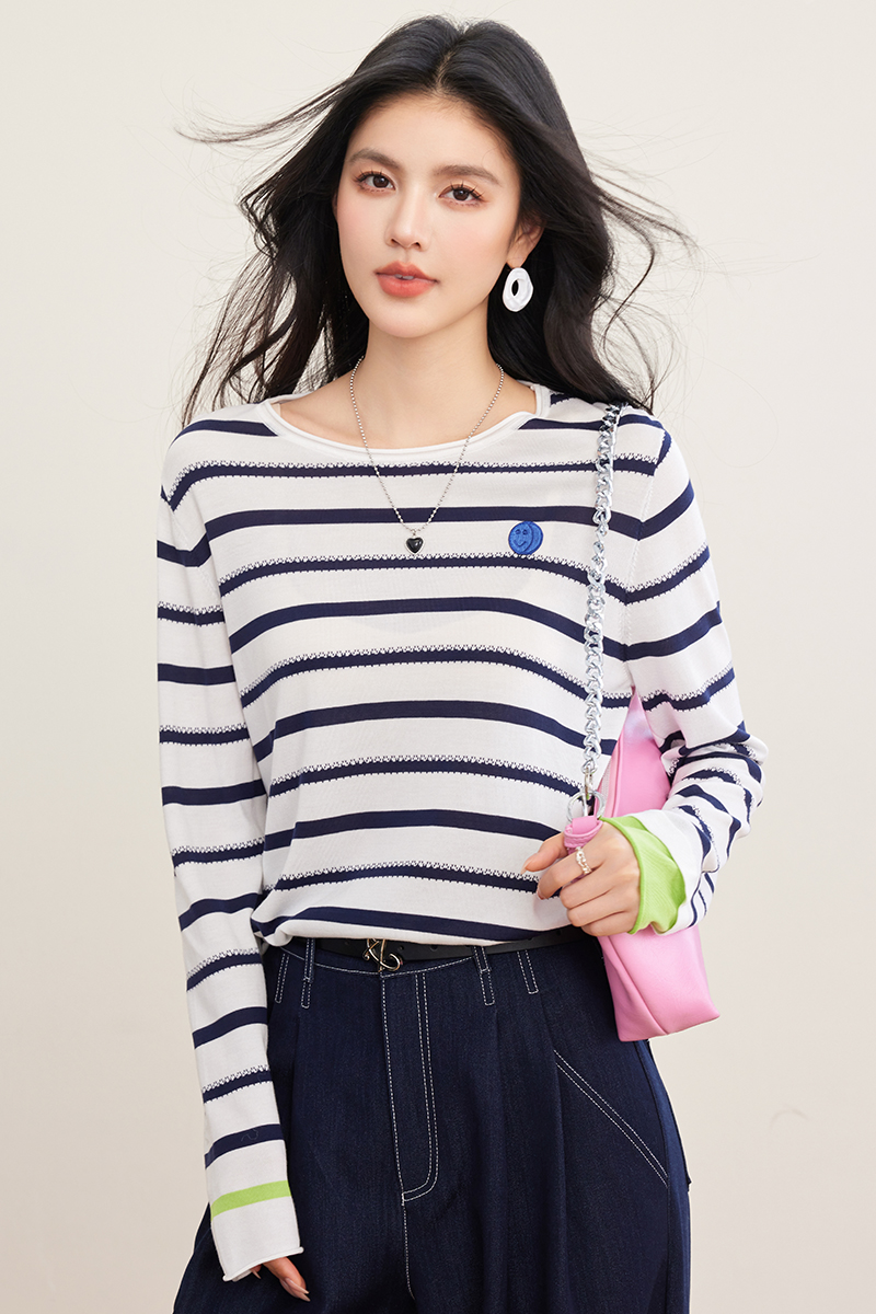 Loose casual sweater lazy slim T-shirt for women