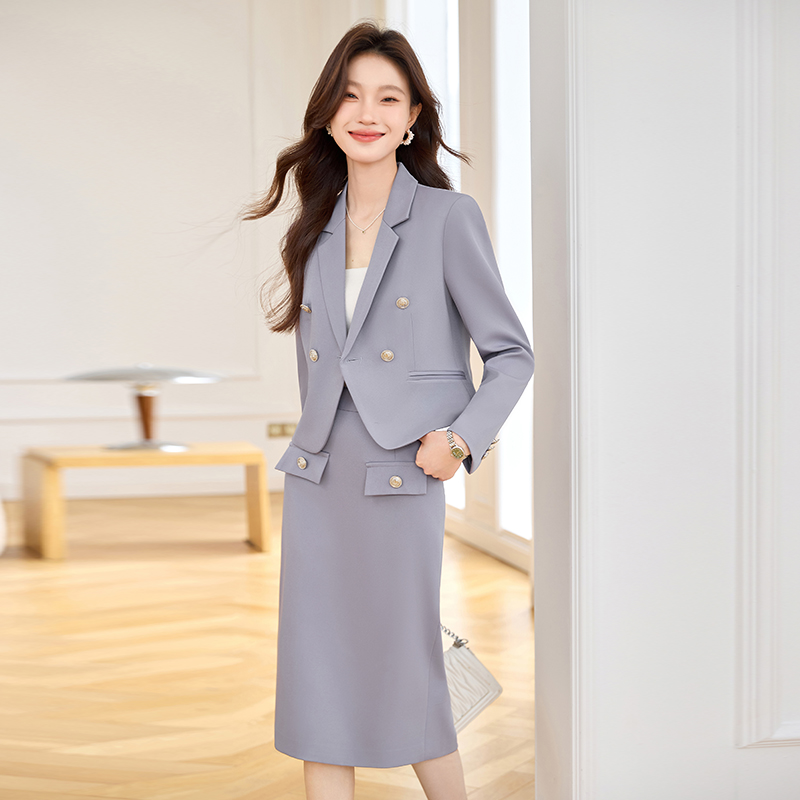 Temperament business suit Casual skirt 2pcs set for women