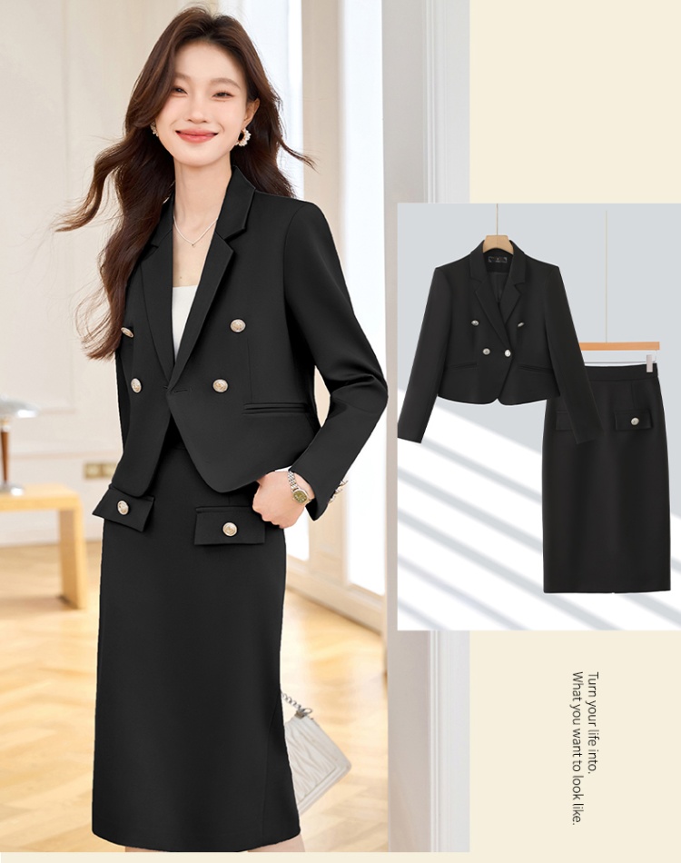 Temperament business suit Casual skirt 2pcs set for women