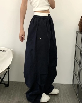 Korean style drape sweatpants conventional long pants