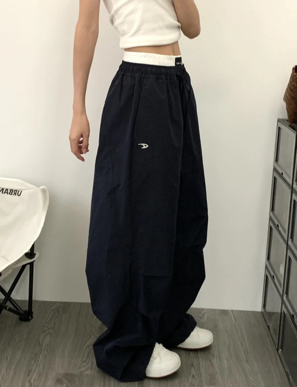 Korean style drape sweatpants conventional long pants