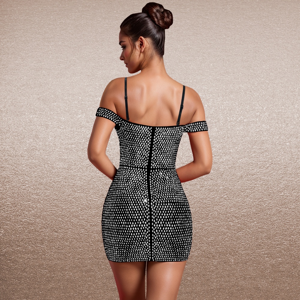 Fashion slim T-back sexy sling dress for women