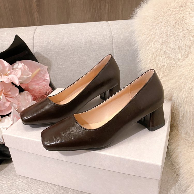 Spring and autumn high-heeled shoes fashion shoes