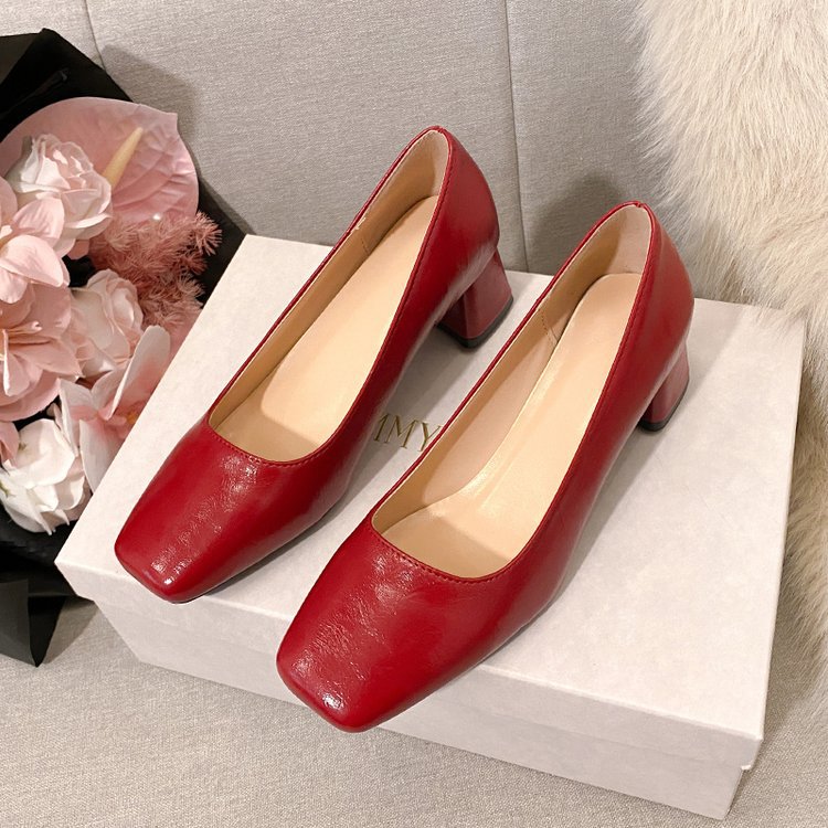 Spring and autumn high-heeled shoes fashion shoes