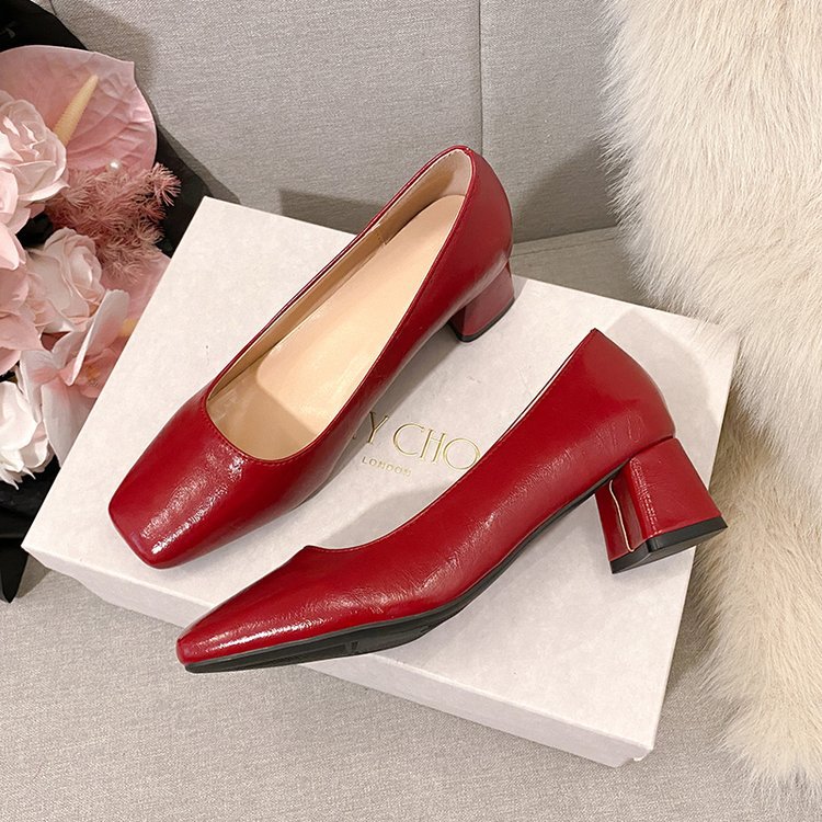 Spring and autumn high-heeled shoes fashion shoes