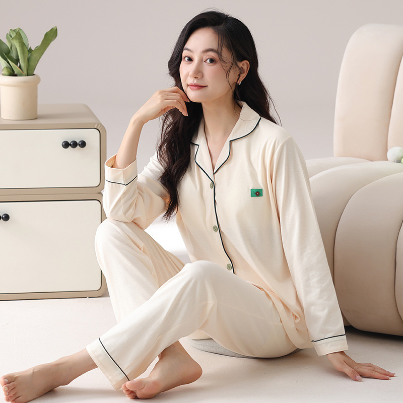 Large yard cotton pajamas a set for women