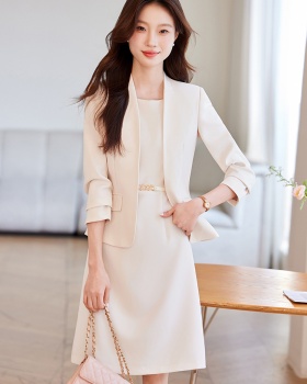 Temperament coat show young business suit 2pcs set