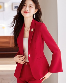 Korean style autumn coat temperament business suit for women