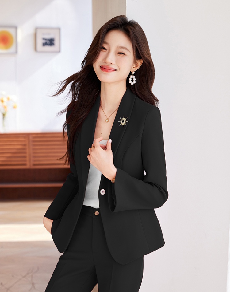 Casual profession temperament business suit 2pcs set