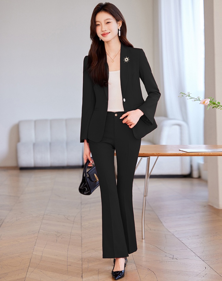 Casual profession temperament business suit 2pcs set