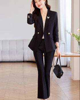 Temperament coat commuting business suit 2pcs set