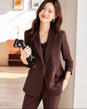 Spring and autumn business suit coat 2pcs set for women