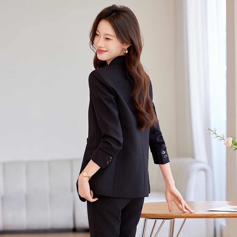 Spring and autumn business suit coat 2pcs set for women