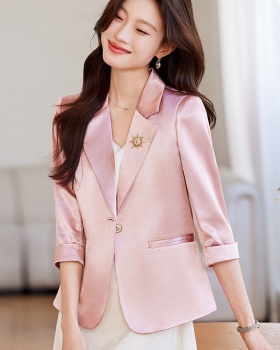 Thin fashion coat spring and summer business suit