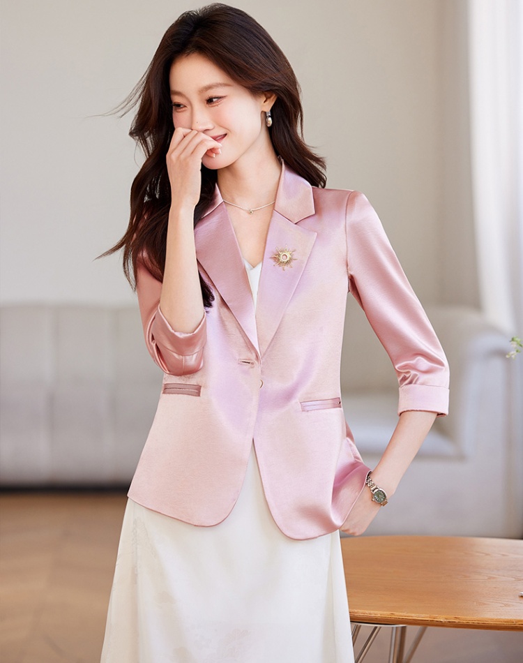 Thin fashion coat spring and summer business suit