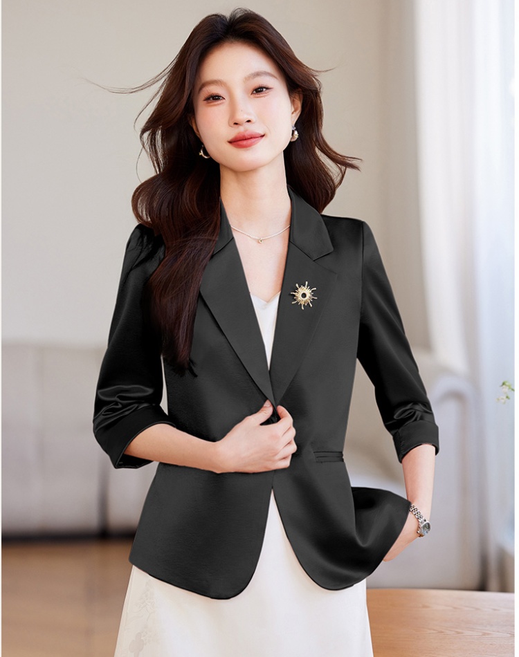 Thin fashion coat spring and summer business suit