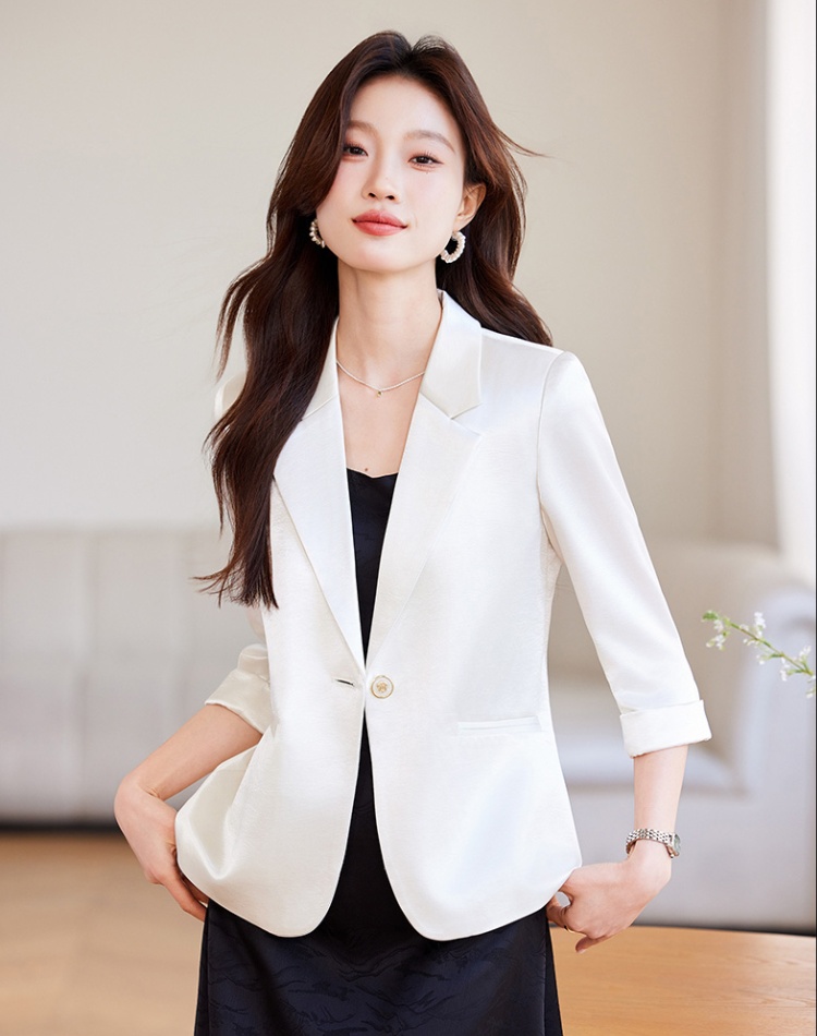 Thin fashion coat spring and summer business suit